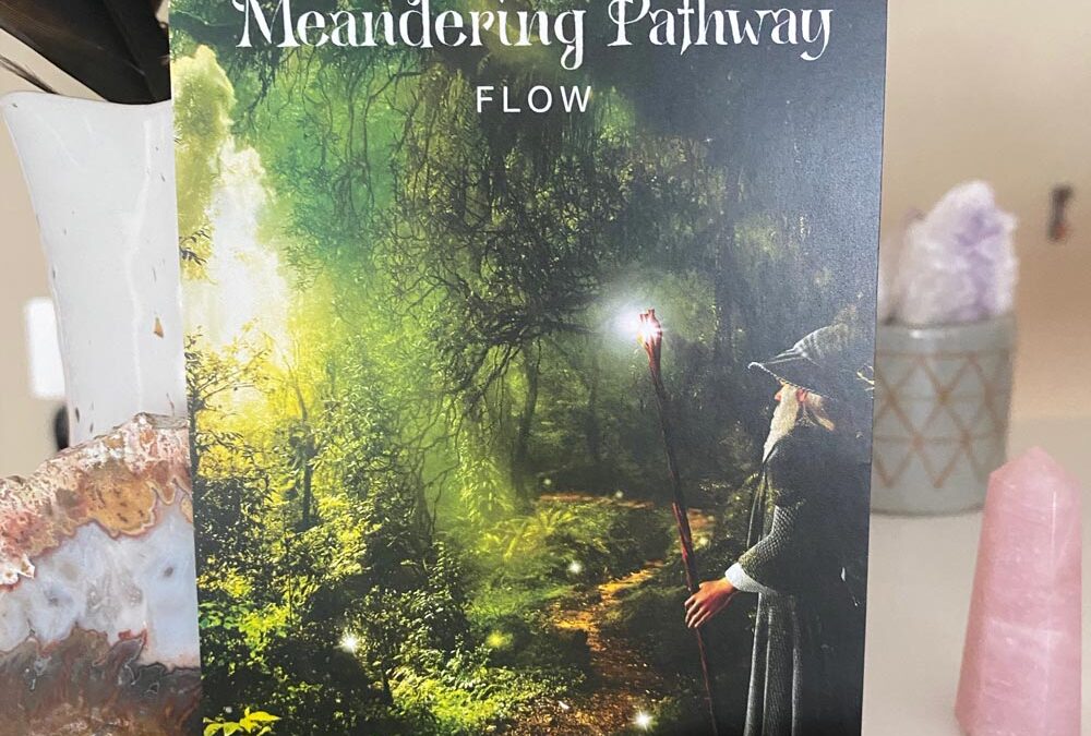 Today’s card: Meandering Pathway: Flow (24)