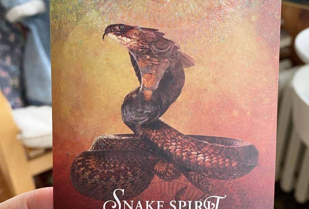 Today’s card: Snake Spirit: Time to heal (55)