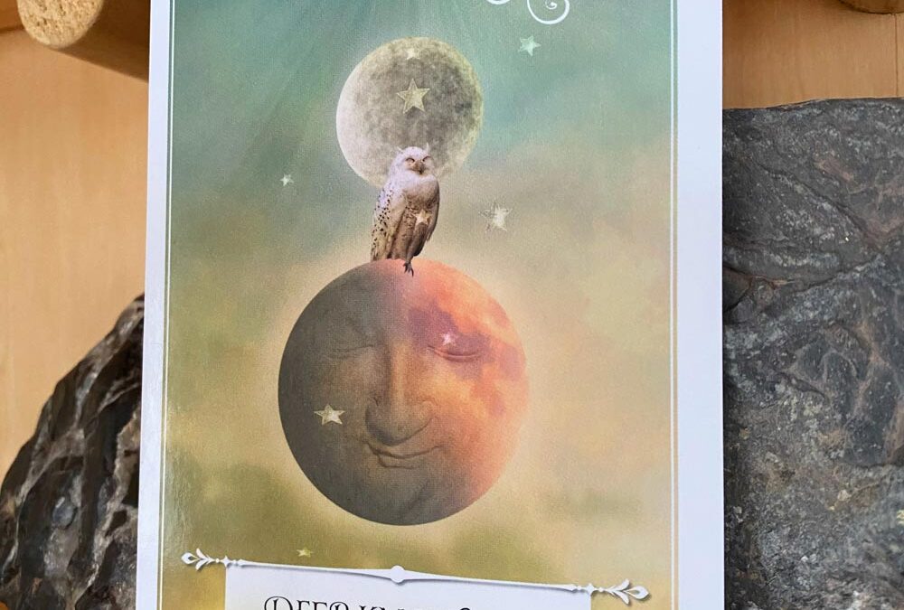 Today’s card: Deep Knowing (43/7)