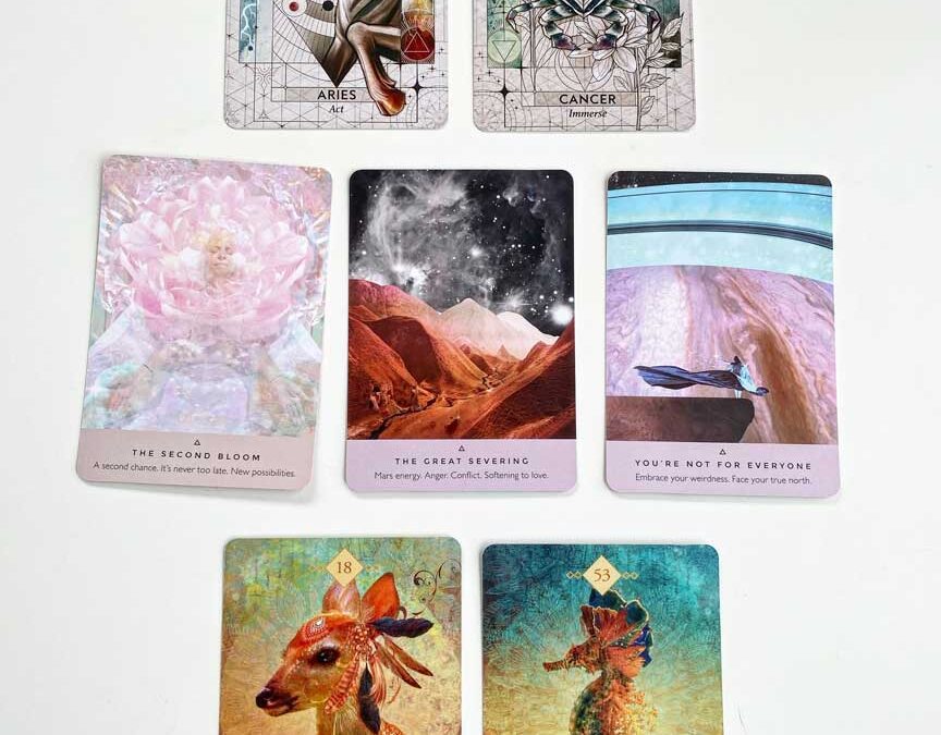 Today’s cards: Expanding into new space within personal gender polarity