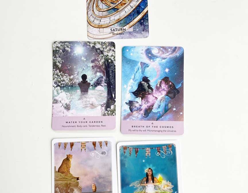 Today’s cards: Saturn in the formless